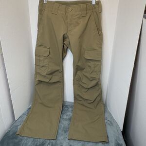 Under Armour Storm UA Tactical Patrol Cargo Pants Bayou Tan Womens 6 BRAND NEW